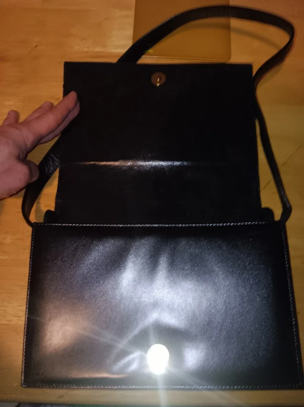 Salvatore Ferragamo Super Vintage Leather Vara Bow Flap Bag
